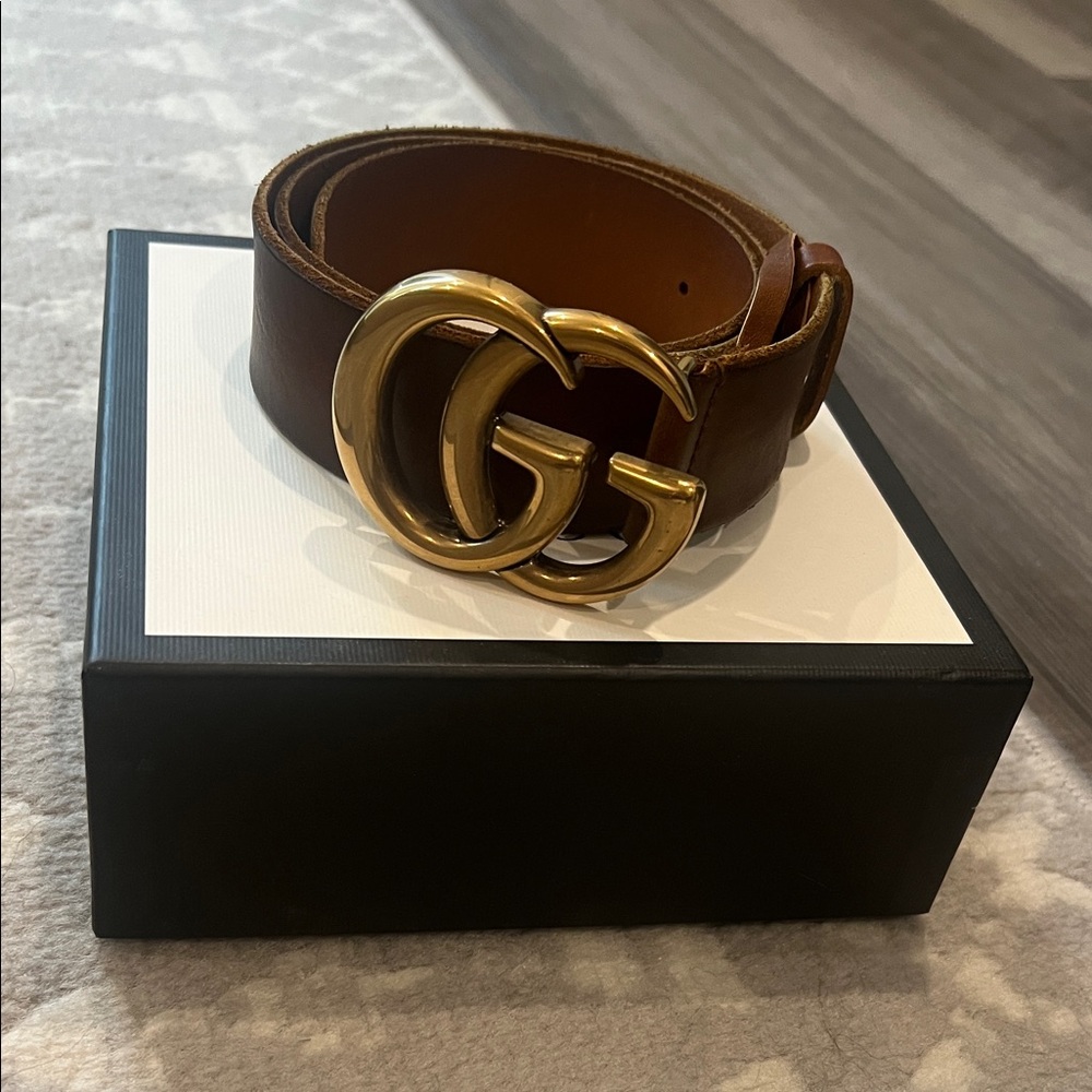 Gucci GG Marmont Wide Belt